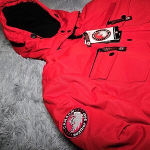 Canada Weather Gear Men's Super Triple Goose Jacket Size 2XL Detachable Hood